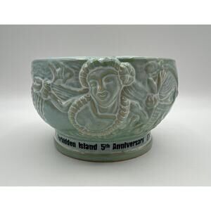 Tiki Farm Makalani Siren of the Sea Mermaid Bowl Designed by Brad Parker LE 2010